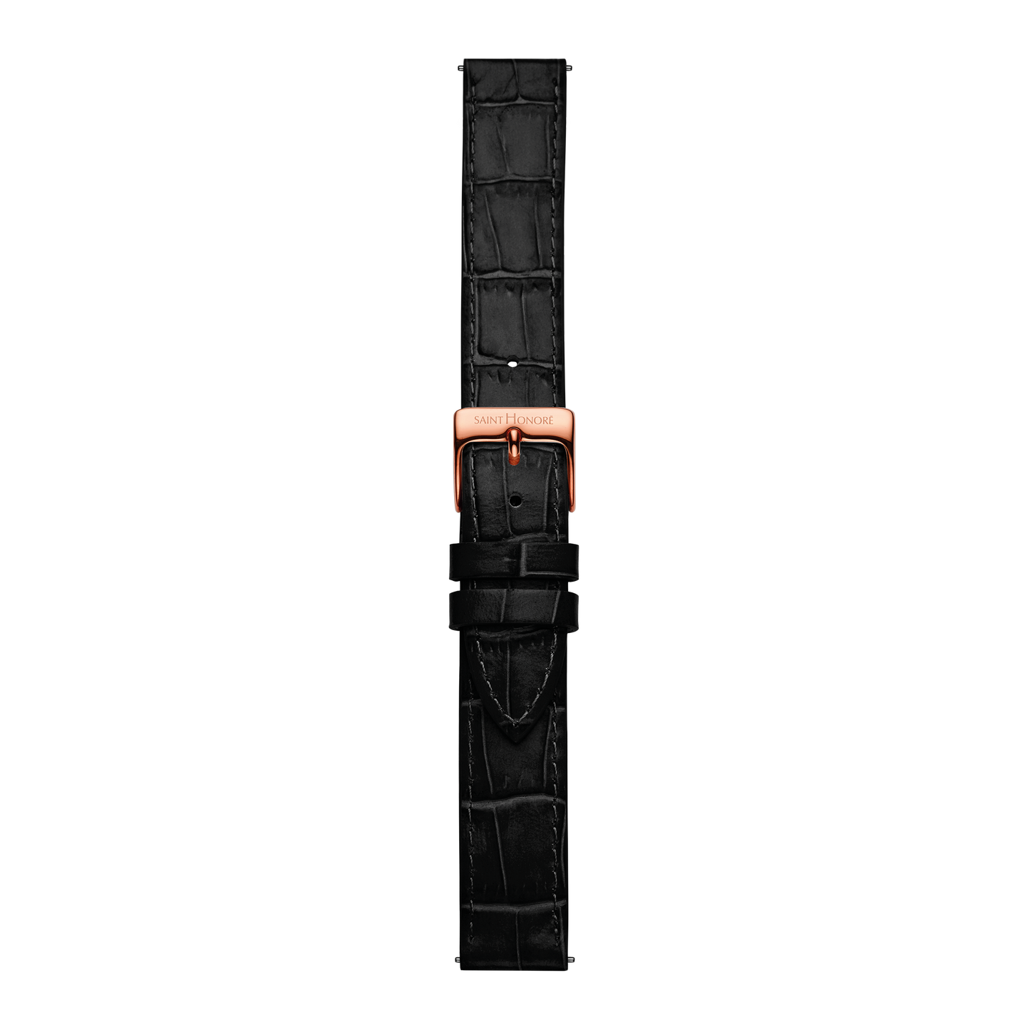 Genuine leather strap 16mm black