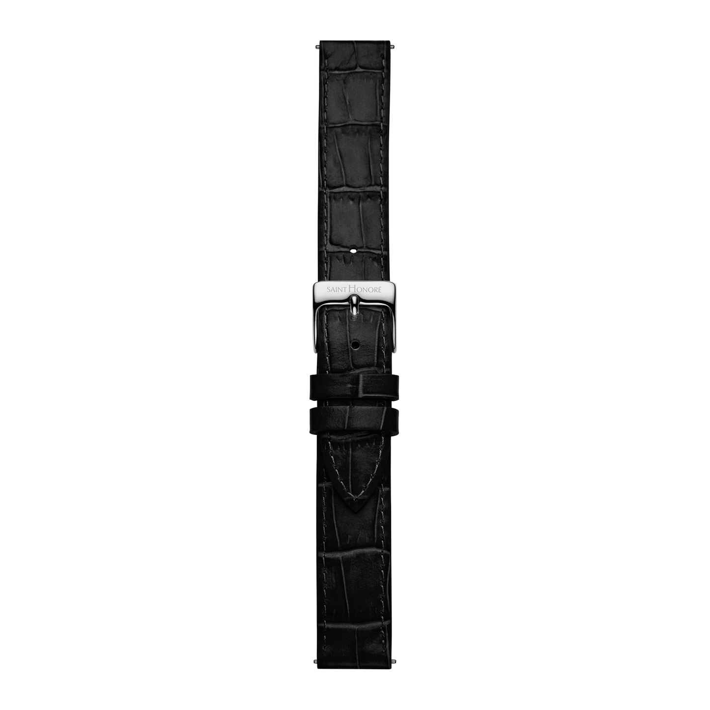 Genuine leather strap 16mm black