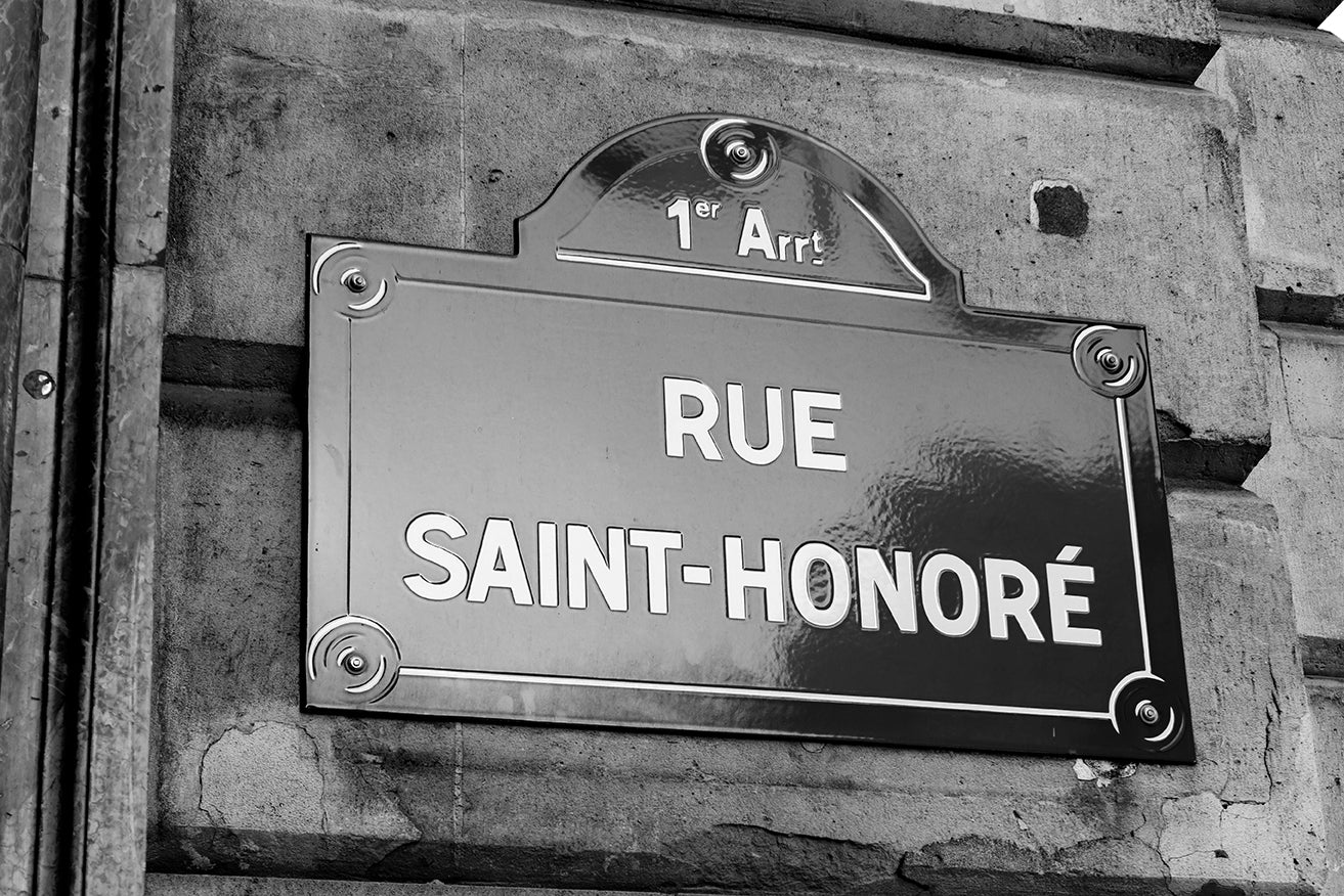 adresse rue saint honoré paris