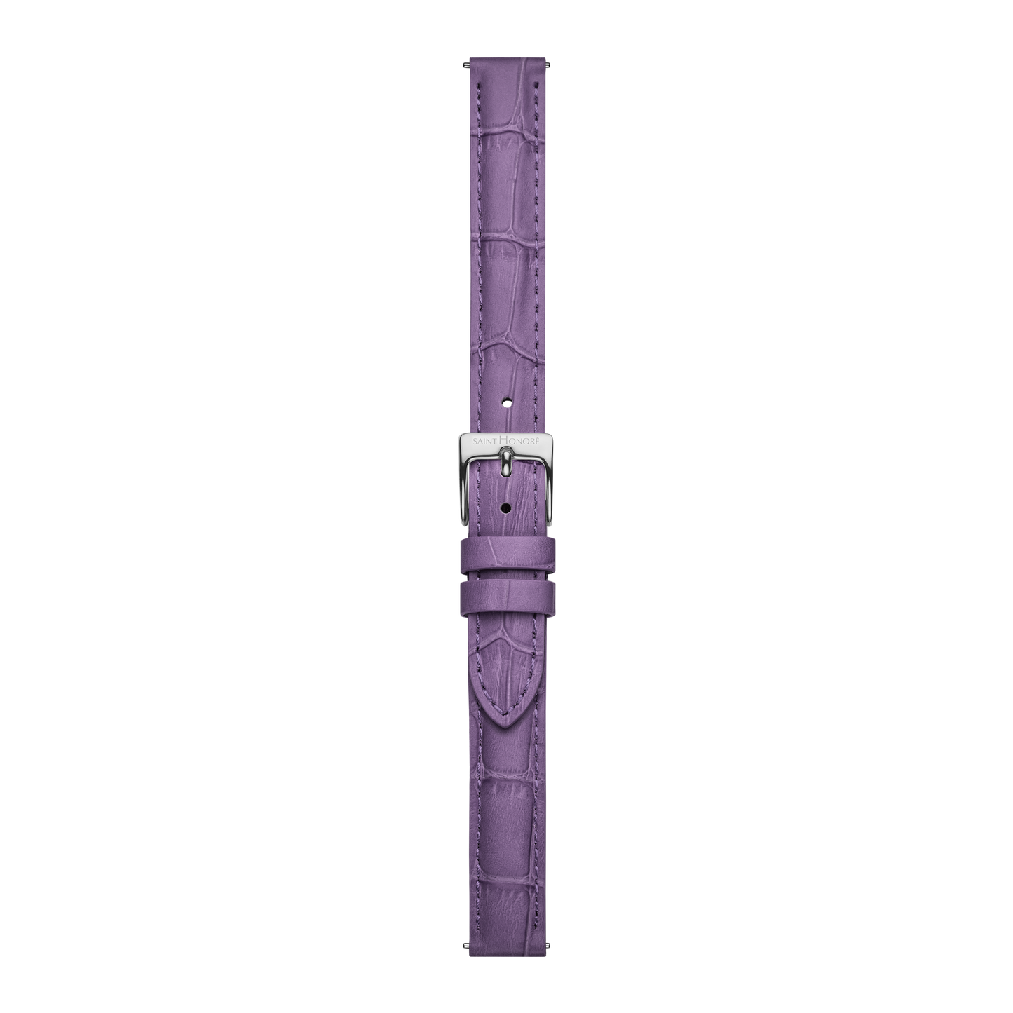 Bracelet cuir véritable 12mm violet